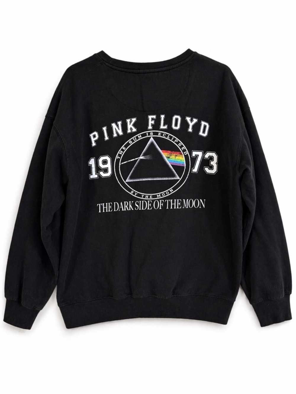 Pink Floyd Dark Side of the Moon Sweatshirt Black Graphic